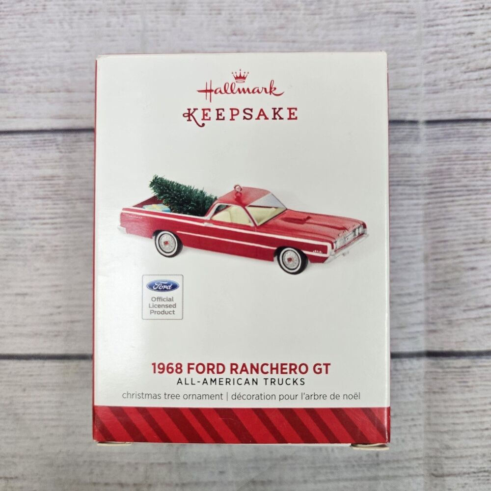Hallmark Keepsake 1968 Ford Ranchero GT Ornament New